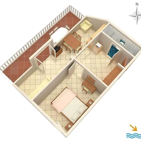 Vendégház By The Sea Slano, Dubrovnik - 5205 3*